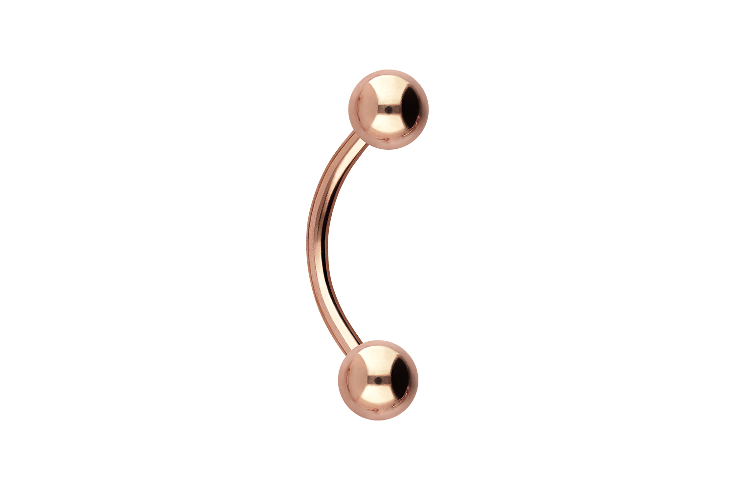 Chirurgenstahl Piercing Banane